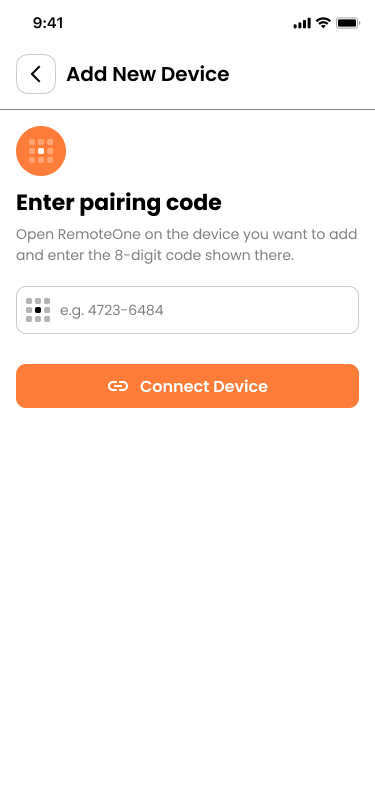 Master App Screen